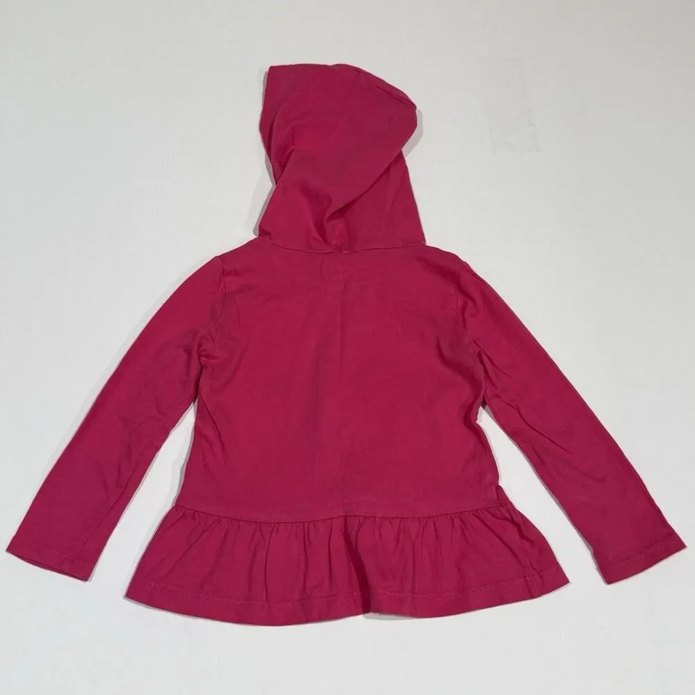 Carter’s Hooded Sweatshirt Long Sleeve Cat Jersey- Toddler Size 2T